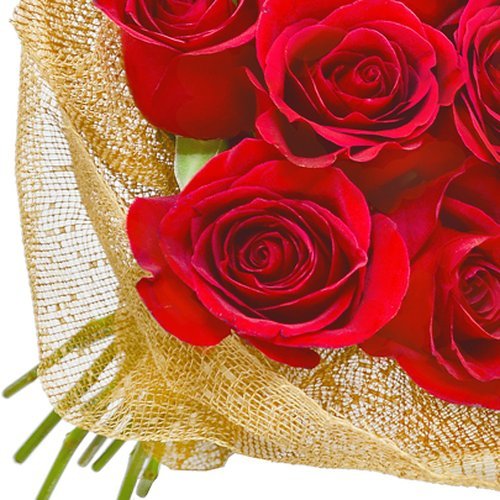 Buquê Fascínio de Rosas Colombianas Vermelhas