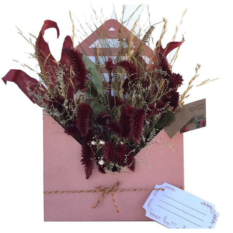 Caixa Envelope Floral Magia